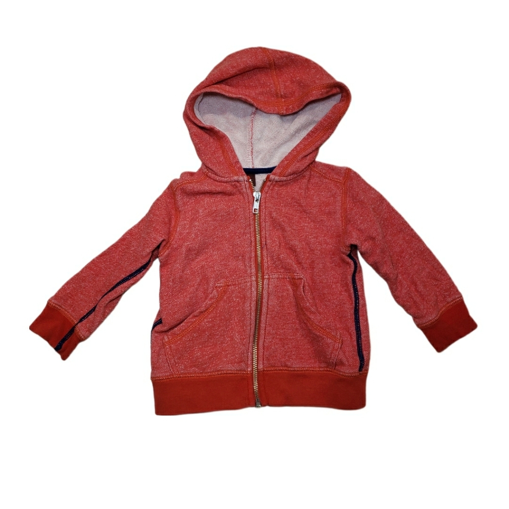 Tea Collection 12-18m Cotton Full Zip Hoodie Sweatshirt Jacket